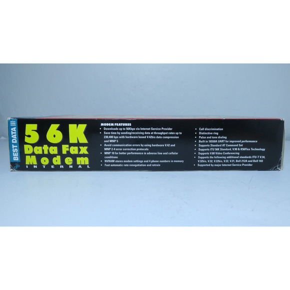 56K Internal Data Fax Dial Up Internet Modem V.90 - Picture 3 of 9